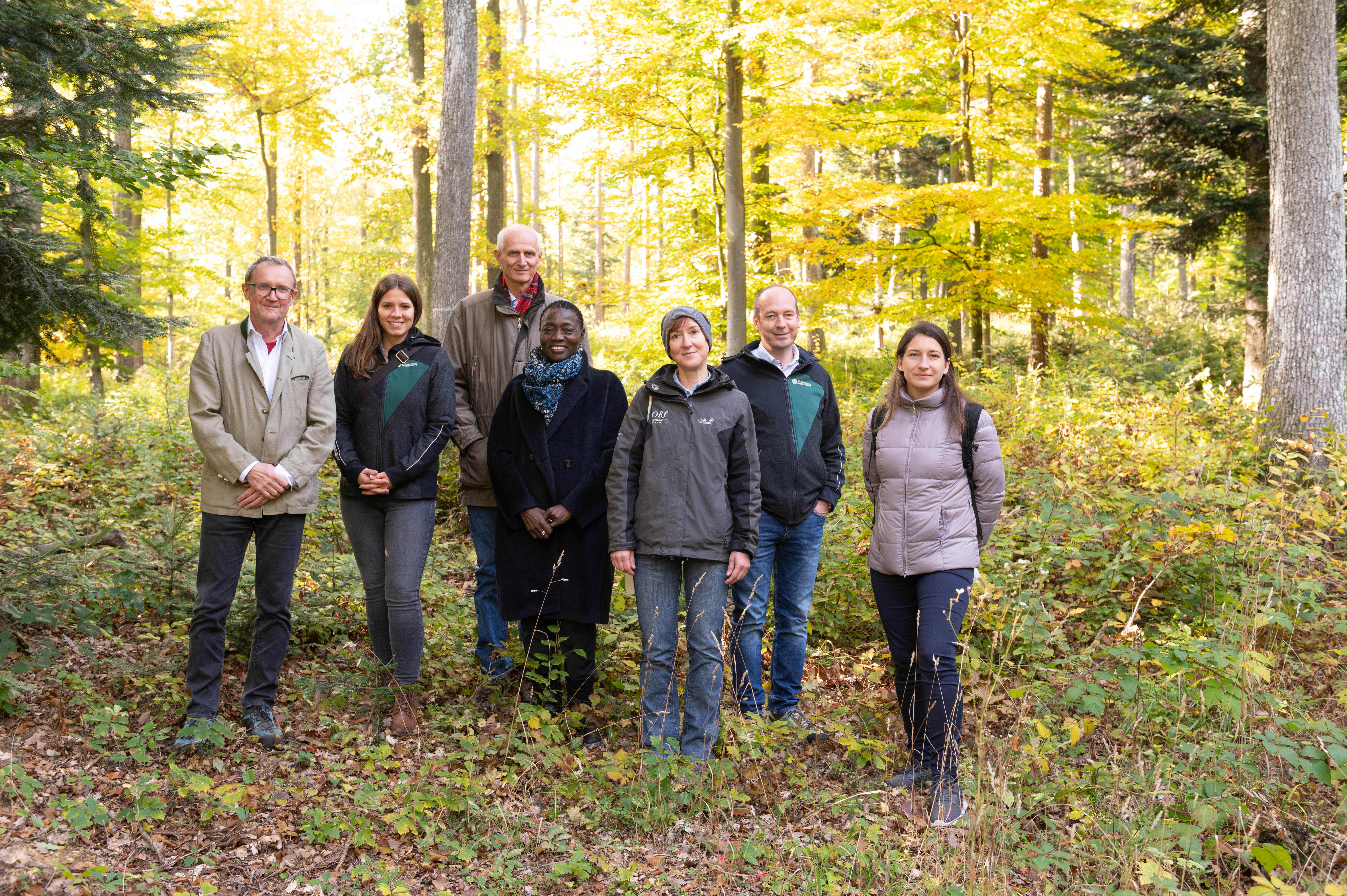 Auoma Obama zu Besuch im Wald der Zukunft (c) ÖBf-Archiv/F. Helmrich