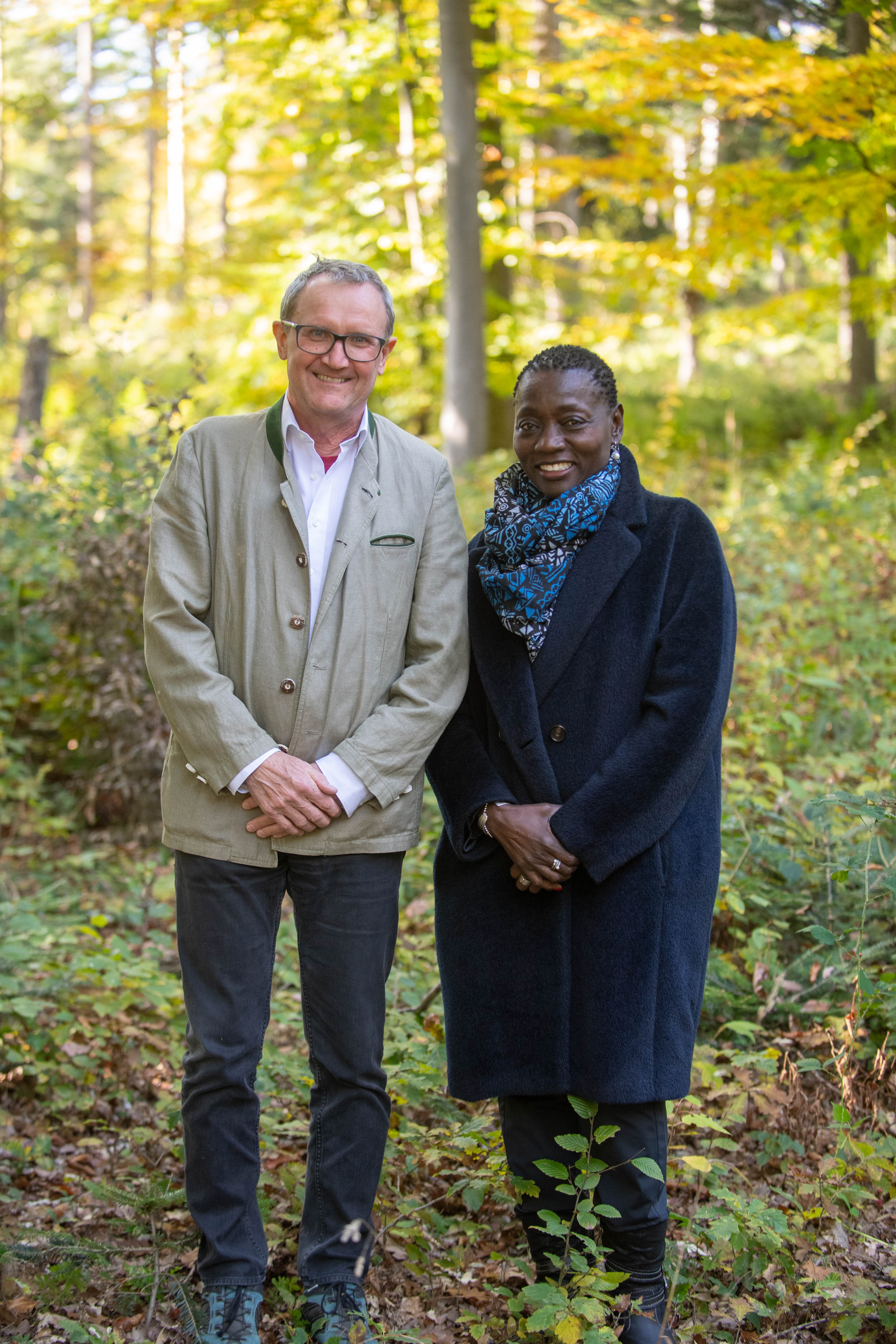 Auoma Obama zu Besuch im Wald der Zukunft (c) ÖBf-Archiv/F. Helmrich