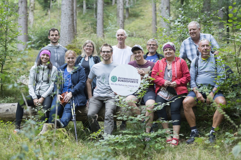 Wald der Zukunft Führung in Bischofshofen (c) ÖBf/W. Lienbacher