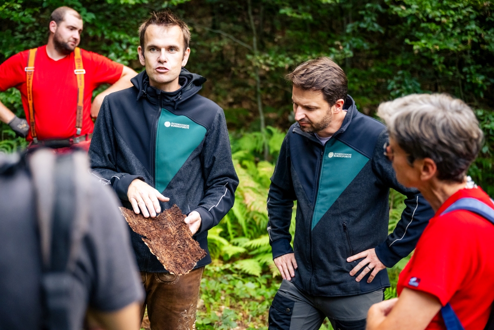 Wald der Zukunft Führung in Villach (c) ÖBf/M. Stabentheiner