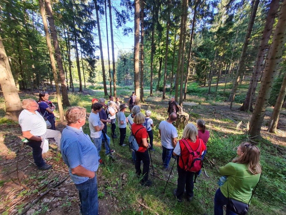 Wald der Zukunft Führung um Mitterarnsdorf (c) ÖBf-Archiv/M. Röttger