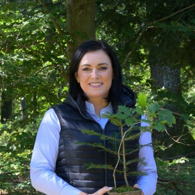 Bundesministerin Elisabeth Köstinger über den Wald der Zukunft (c) Peter Lechner